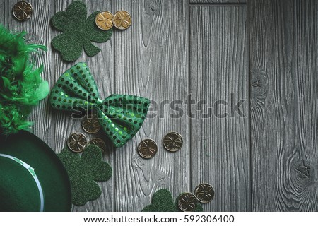 St. Patrick's Day Background Royalty-Free Stock Photo #592306400