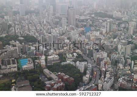 City Scape of Tokyo