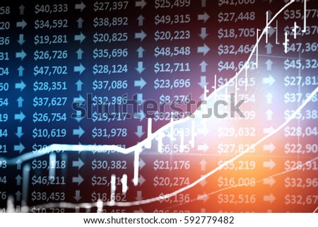 business finance chart, diagram, graph, bar