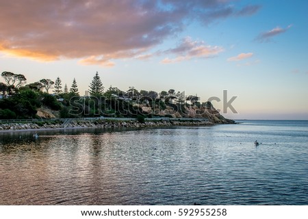 Kingscote Coastline, Kangaroo Island at Sunset