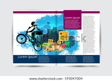 Brochure layout