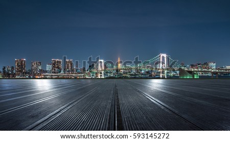 Tokyo urban landscape platform