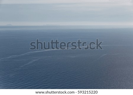 Beautiful seascape. Natural composition of nature, Amorgos Island, Greece