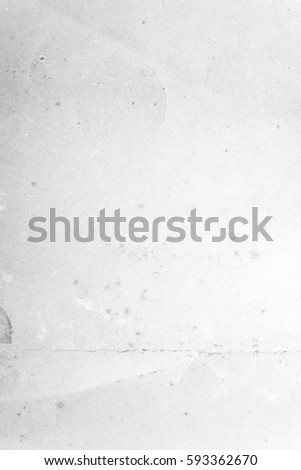 Rumpled lined sheet of paper isolated on white background. Old vintage retro paper. Black and white picture style.
