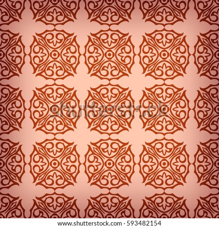 Wallpaper pattern, old paper luxury background, vector