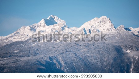 Winter morning at Triglav mountain