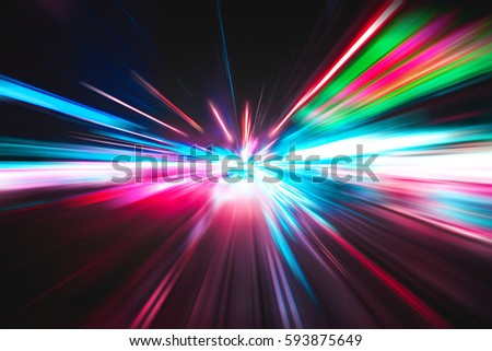 lighting speed effect background