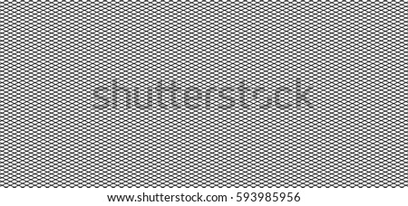 Irregular grid, mesh pattern, abstract monochrome geometric texture Royalty-Free Stock Photo #593985956