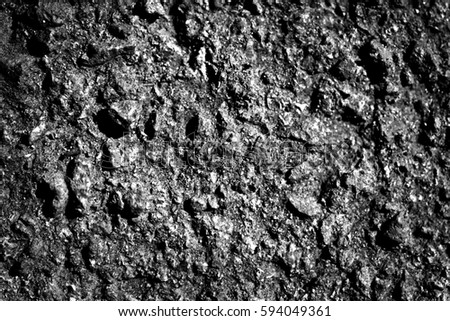black and white textured of concrete
