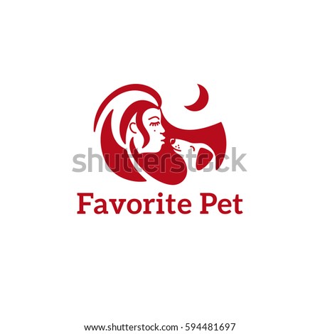 Favorite pet logo template