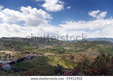 Sicilian inland village, Italy