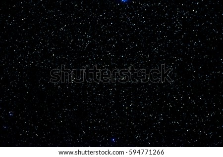 Stars and galaxy outer space sky night universe black background
