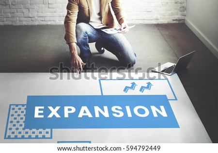 Man working network graphic overlay on floor