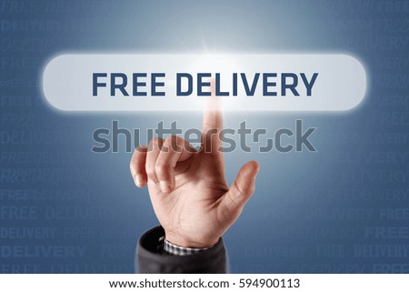 Free Delivery - Touch Screen Concept