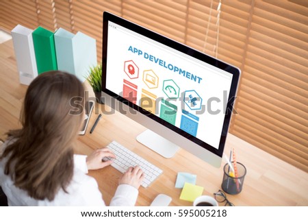 App Development Innovation User Experience App Design Testing Word With Icons