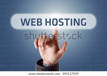 Web Hosting - Touch Screen Concept
