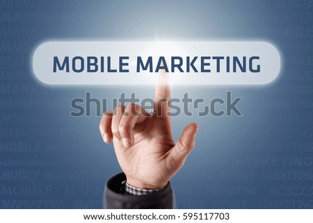 Mobile Marketing - Touch Screen Concept