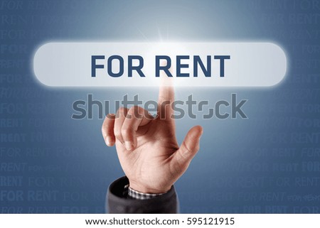 For Rent - Touch Screen Concept