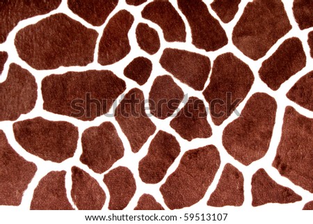 Giraffe spots for background