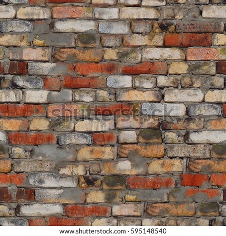 seamless texture of the brick