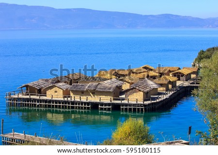 Underwater Museum at Bay of Bones, Ohrid lake, FYRM, Macedonia