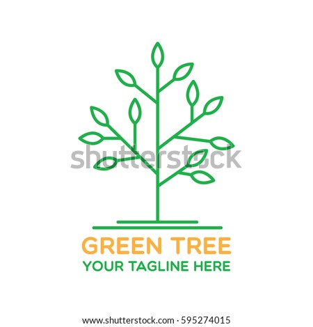 Tree, Nature, Ecology, Park and Forest logo