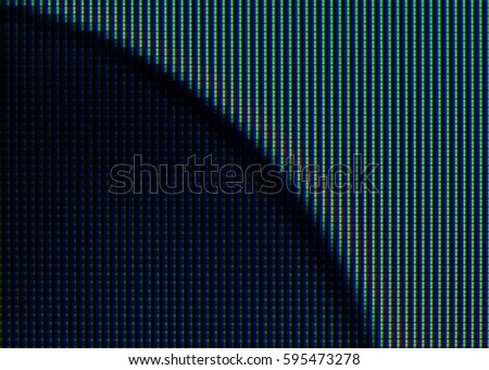 Part of Circles Abstract Pattern Background,
Macro Photography of  Television Screen
