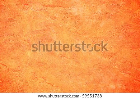 Orange color painting wall Royalty-Free Stock Photo #59551738