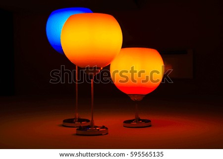 Beautiful lamp art