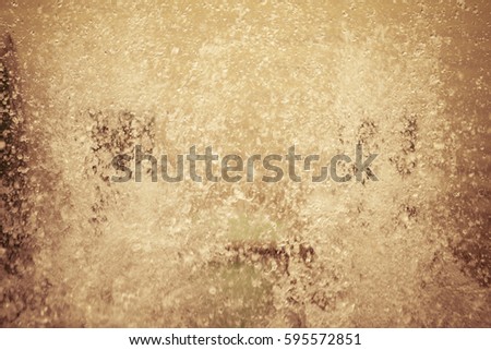 Vintage abstract background of bubble water.
