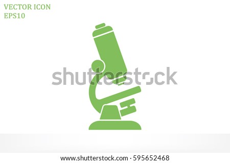 microscope icon vector illustration 