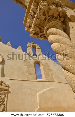 Syracuse, Sicily, Church of San Giovanni, details