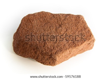 Macro shot of sandstone, a sedimentary rock Royalty-Free Stock Photo #59576188