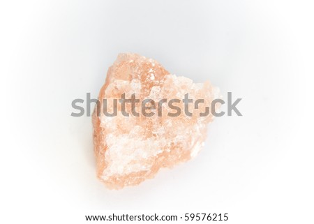macro shot of Carnallite, an evaporite mineral, a hydrated potassium magnesium chloride Royalty-Free Stock Photo #59576215