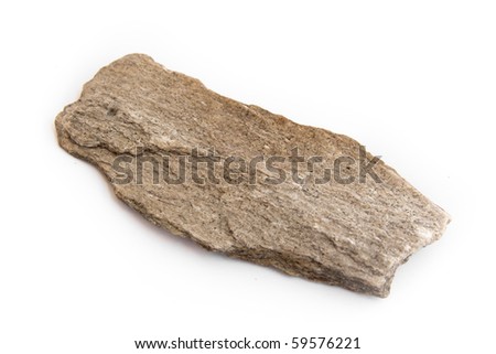 macro of slate, a fine-grained, foliated, homogeneous metamorphic rock Royalty-Free Stock Photo #59576221
