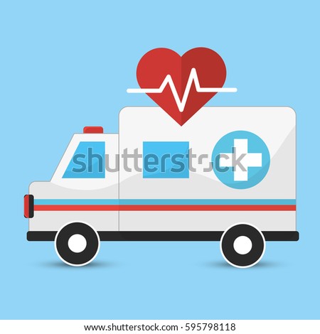 hospital emergency ambulance icon