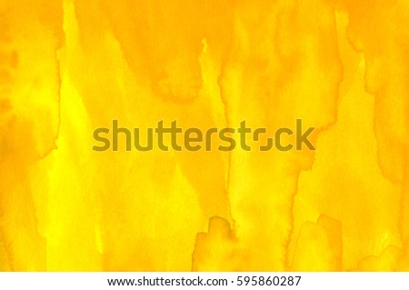 Abstract Painting Yellow Background