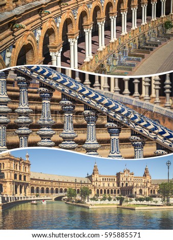 Collage of seville,Spain (my photos) 