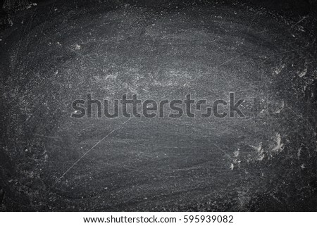 Chalk rubbed out on blackboard background, texture for abstract design.