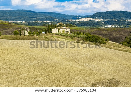 Tuscany Landscape in autumn