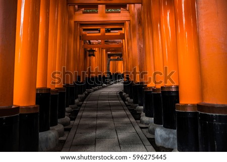Fushimi Inari Shrine is an important Shinto shrine in southern Kyoto. It is famous for its thousands of vermilion torii gates.
