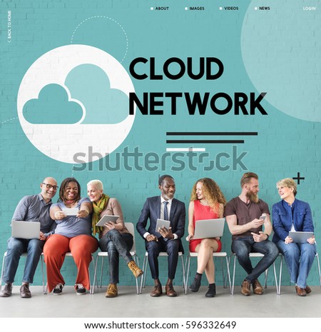 Cloud Computing Data Icon Sign 