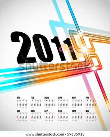 Calendar Design 2011