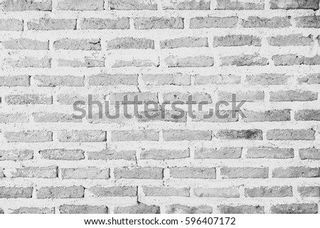 Brick wall panel clay old pale vintage abstract background texture interior decoration building