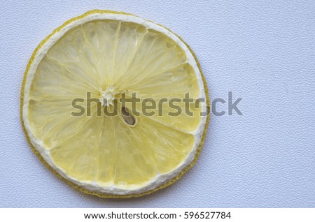 Background macro slice of lemon