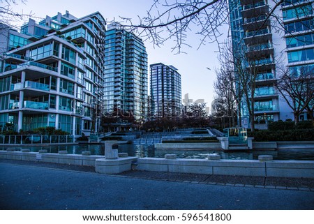 Vancouver - Downtown Residential Buildings - Canada