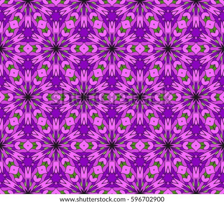 modern floral pattern of geometric ornament. Seamless vector illustration. for interior design, printing, wallpaper, decor, fabric, invitation.