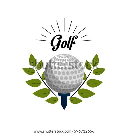 emblem golf game icon