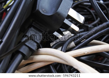 Cable texture. Cables background. Cable cord.