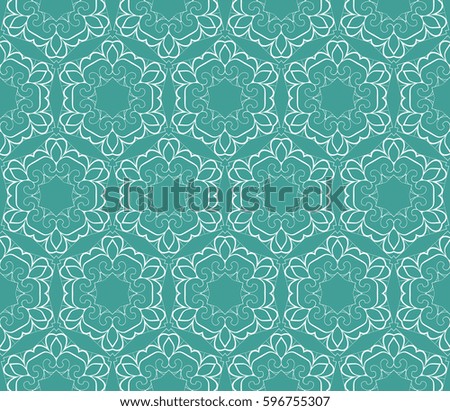 decorative ethnic ornament. Seamless vector illustration. Floral style. For interior design, fabric print, page fill, wallpaper, textile